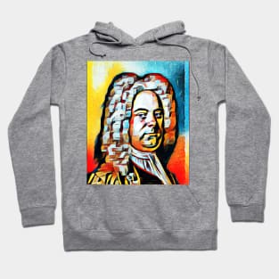 George Frideric Handel Abstract Portrait | George Frideric Handel Artwork 2 Hoodie